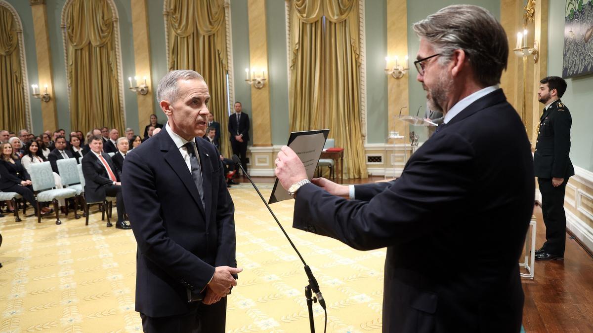 கனடாவின் 24-வது பிரதமராக பதவியேற்றார் மார்க் கார்னி! | Mark Carney sworn in as Canada 24th Prime Minister