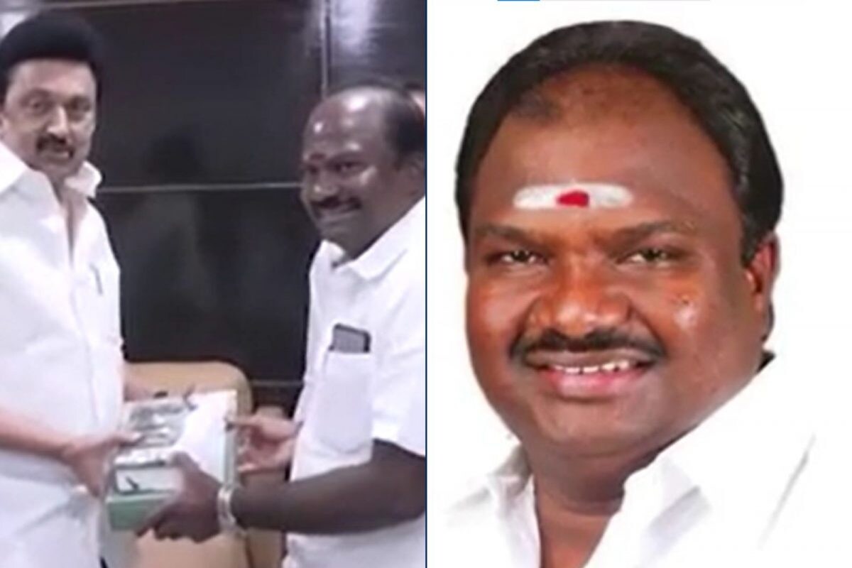 ஜவுளி வியாபாரம் முதல் எம்.எல்.ஏ வரை.. திமுக வேட்பாளர் வி.சி.சந்திரகுமார்.. யார் இவர்?