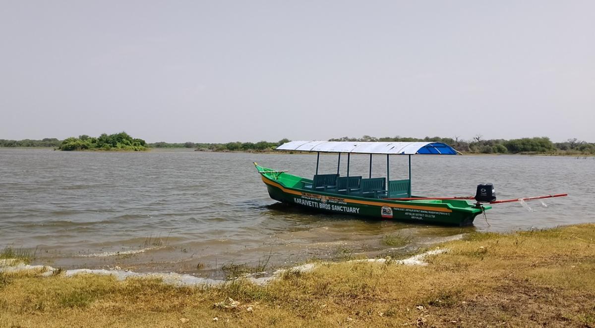 கரைவெட்டி பறவைகள் சரணாலயத்தில் விரைவில் படகு சவாரி! | Boat Ride Soon at Karaivetti Bird Sanctuary!