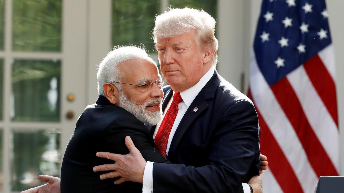 இந்தியாவுடனும், பிரதமர் மோடியுடனும் நான் மிக நெருக்கமாக உள்ளேன்: இங்கிலாந்தில் ட்ரம்ப் பேச்சு | Good relations with India PM Modi Trump speaks
